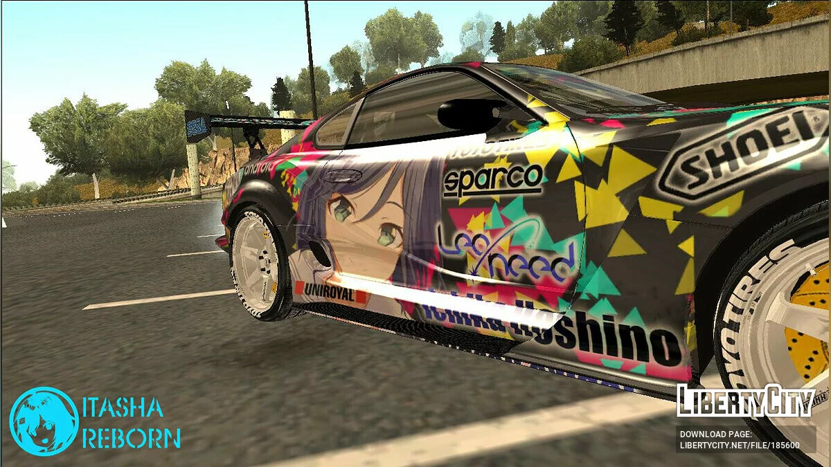 Toyota Supra Itasha Hoshino Ichika de Project Sekai Tuning / GTA San Andreas