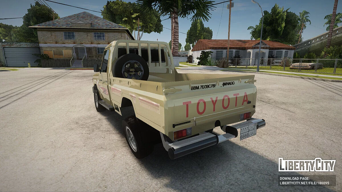 Toyota LC Pickup 2016 / GTA San Andreas