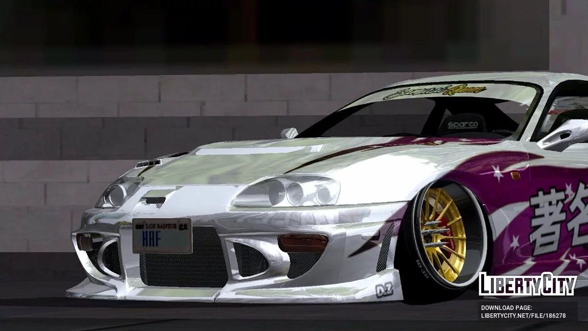 Toyota Supra Mk4 Самурайська Королева / GTA San Andreas