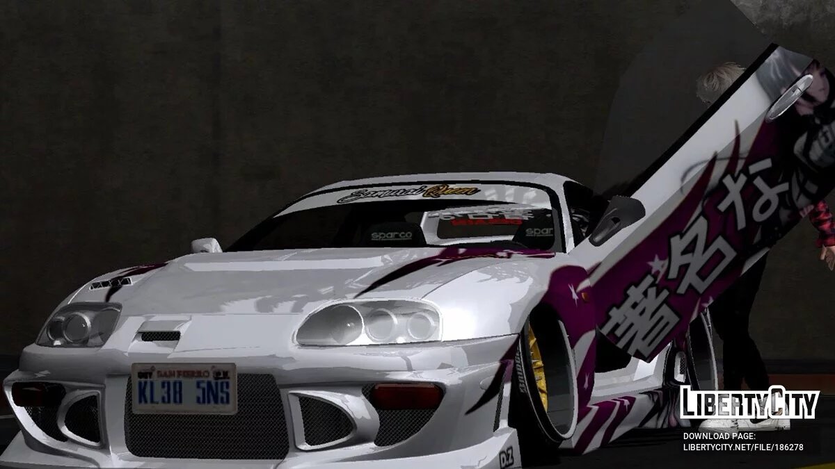 Toyota Supra Mk4 Самурайська Королева / GTA San Andreas