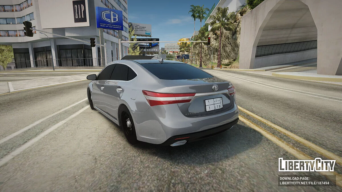 Toyota Avalon 2015 / GTA San Andreas