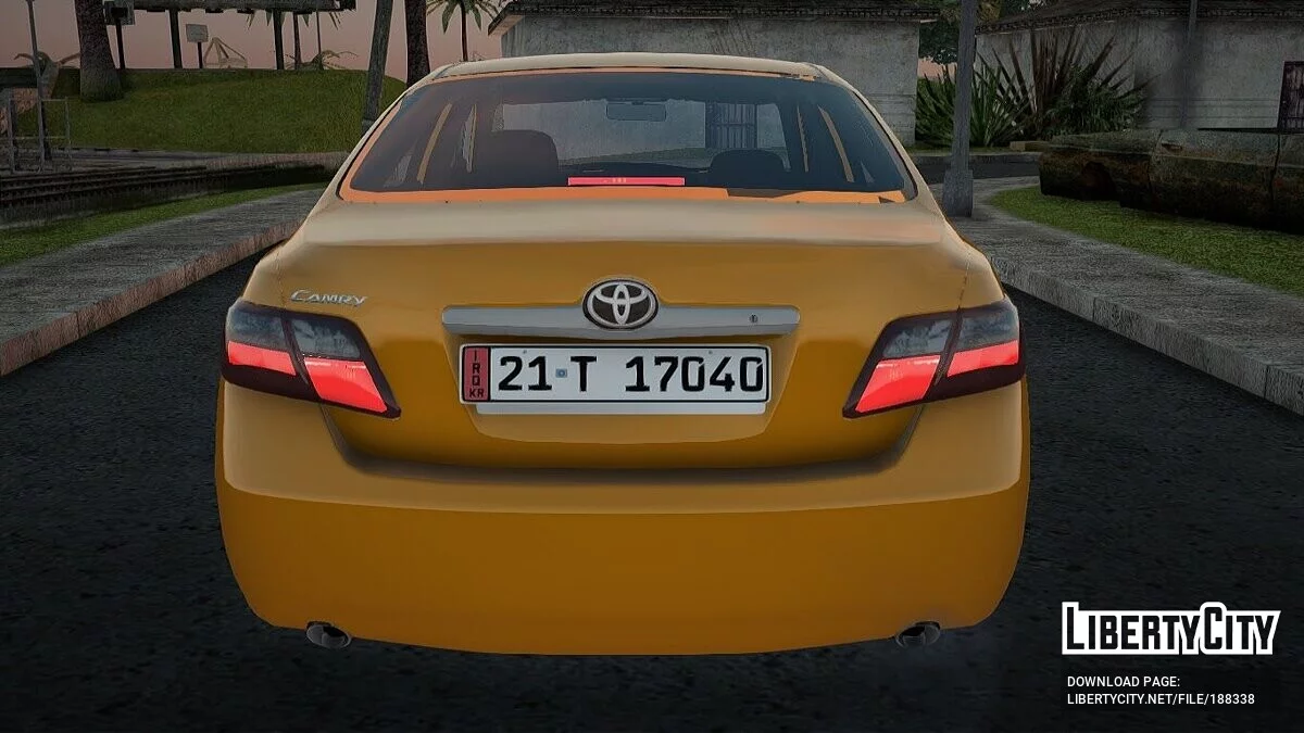 Toyota Camry 2008 Taxi Baghdad / GTA San Andreas