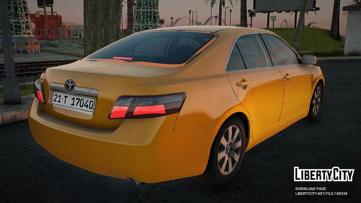 Toyota Camry 2008 Taxi Baghdad / GTA San Andreas
