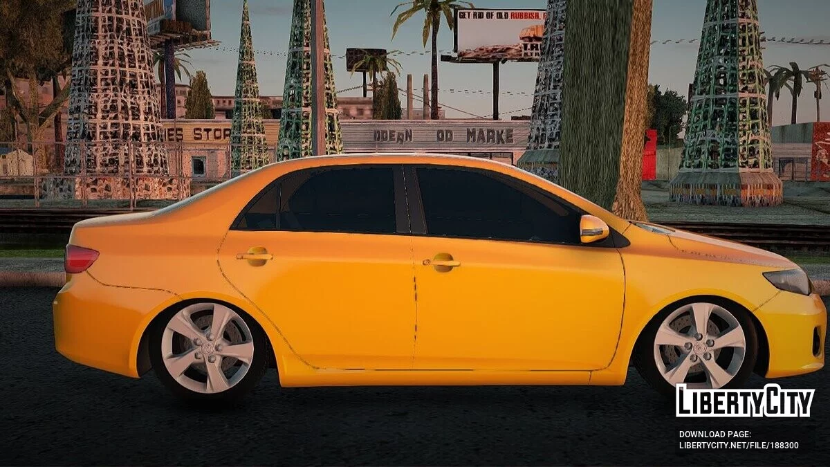 丰田卡罗拉 2012 巴格达出租车 / GTA San Andreas