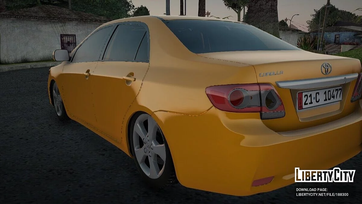 丰田卡罗拉 2012 巴格达出租车 / GTA San Andreas