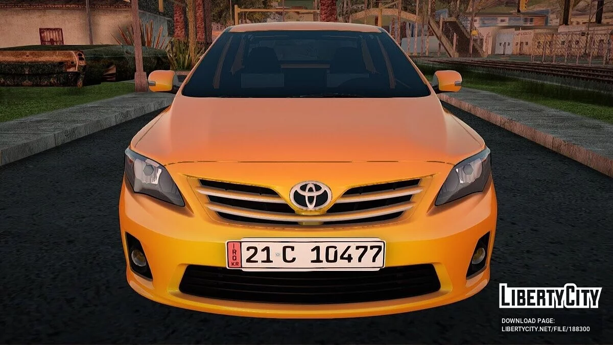 丰田卡罗拉 2012 巴格达出租车 / GTA San Andreas
