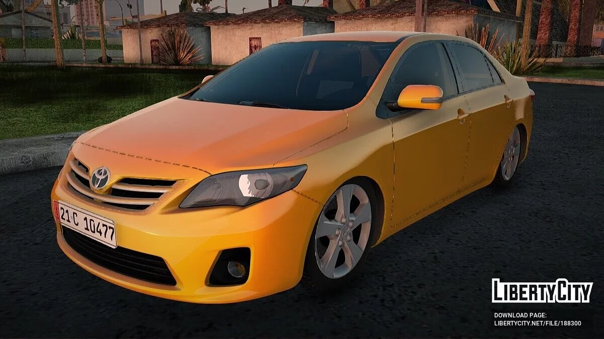 丰田卡罗拉 2012 巴格达出租车 / GTA San Andreas