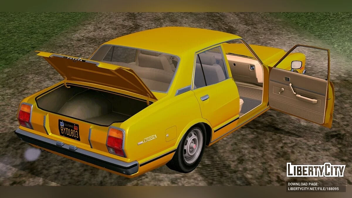 Toyota Cressida RX30 1977 / GTA San Andreas