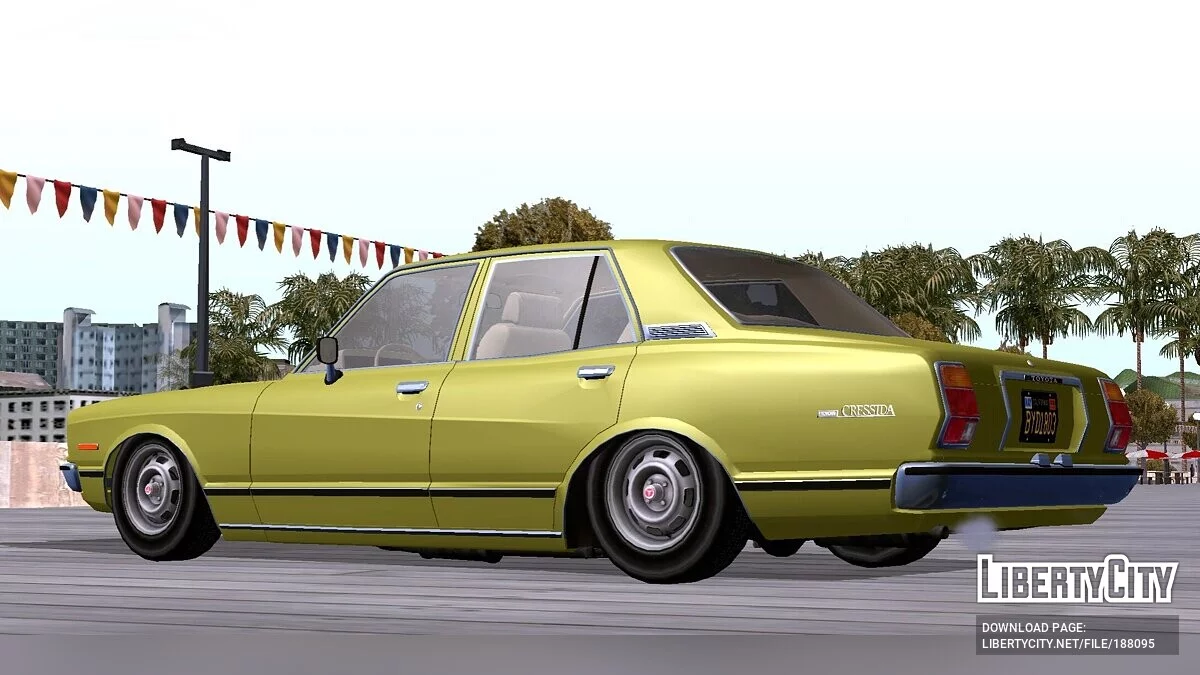 Toyota Cressida RX30 1977 / GTA San Andreas