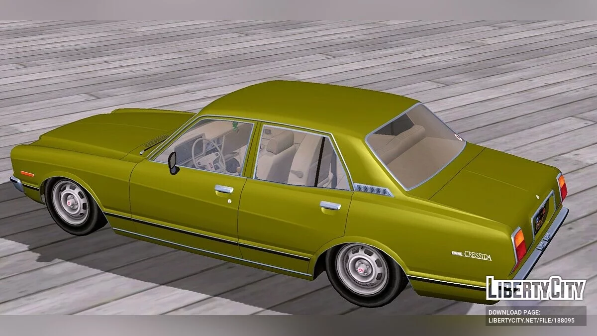 Toyota Cressida RX30 1977 / GTA San Andreas