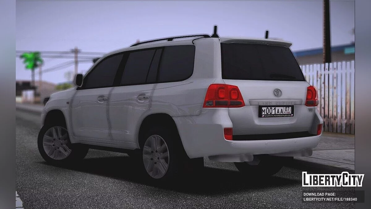Toyota Land Cruiser 200 2010 / GTA San Andreas
