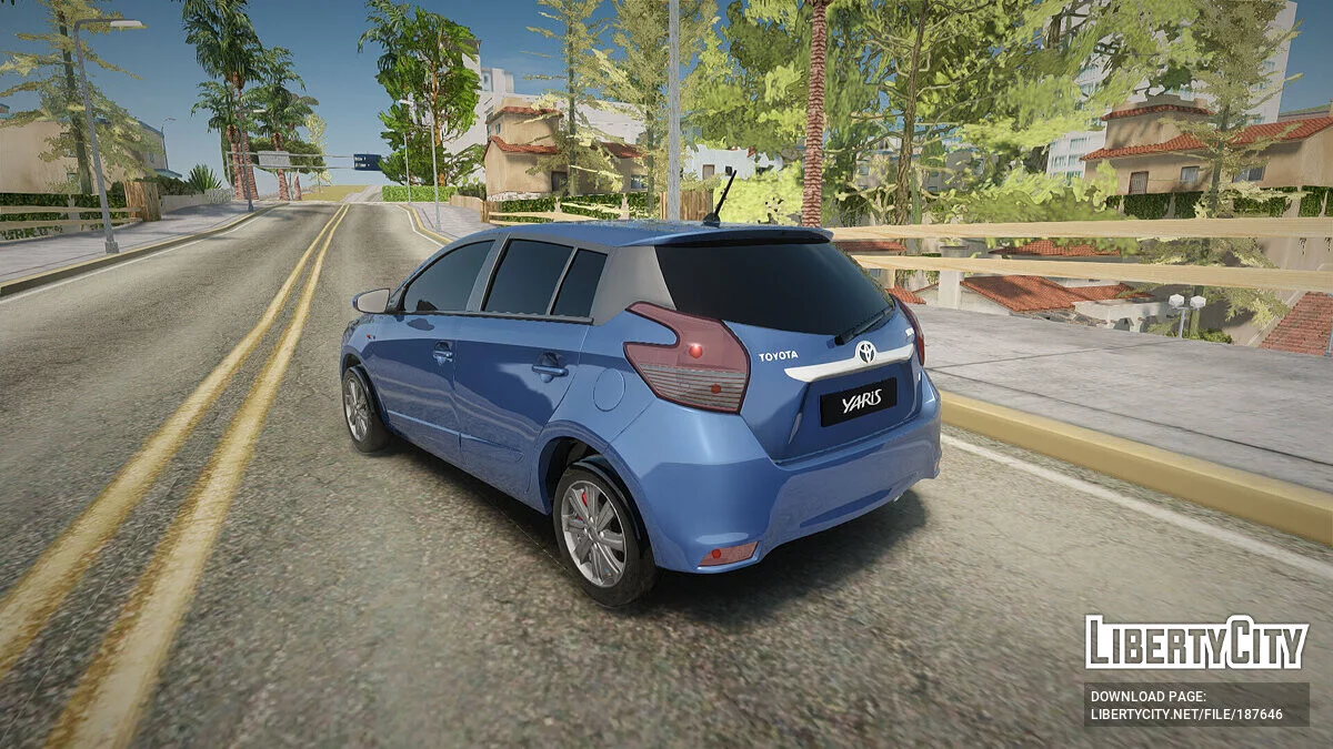 Toyota Yaris 2016 Hatchback / GTA San Andreas