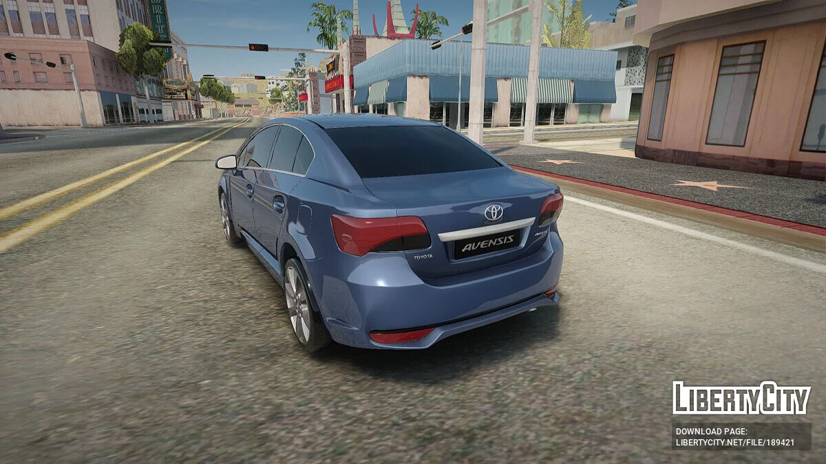 Toyota Avensis 2015 / GTA San Andreas