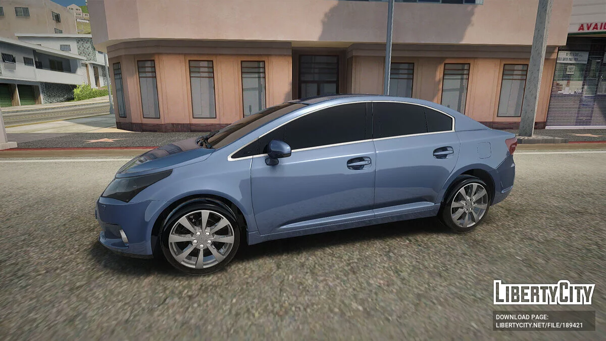 Toyota Avensis 2015 / GTA San Andreas