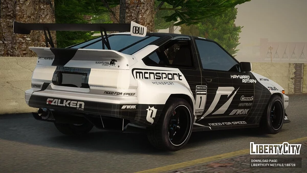 丰田卡罗拉 AE86 SHIFT2 / GTA San Andreas