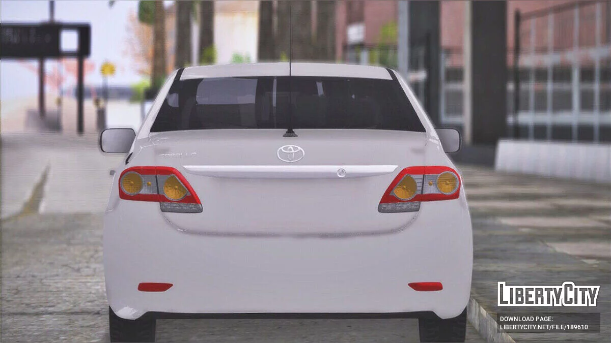 Toyota Corolla E150 2012 / GTA San Andreas
