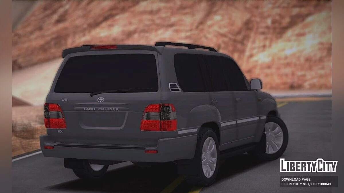Toyota Land Cruiser 100 2007 / GTA San Andreas