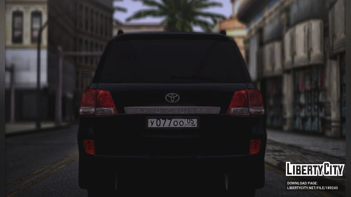 Toyota Land Cruiser 200 ФСБ / GTA San Andreas