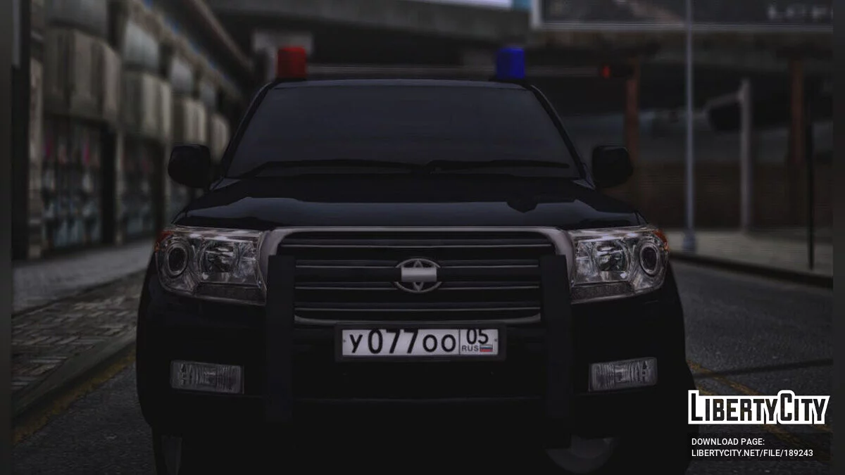 Toyota Land Cruiser 200 ФСБ / GTA San Andreas