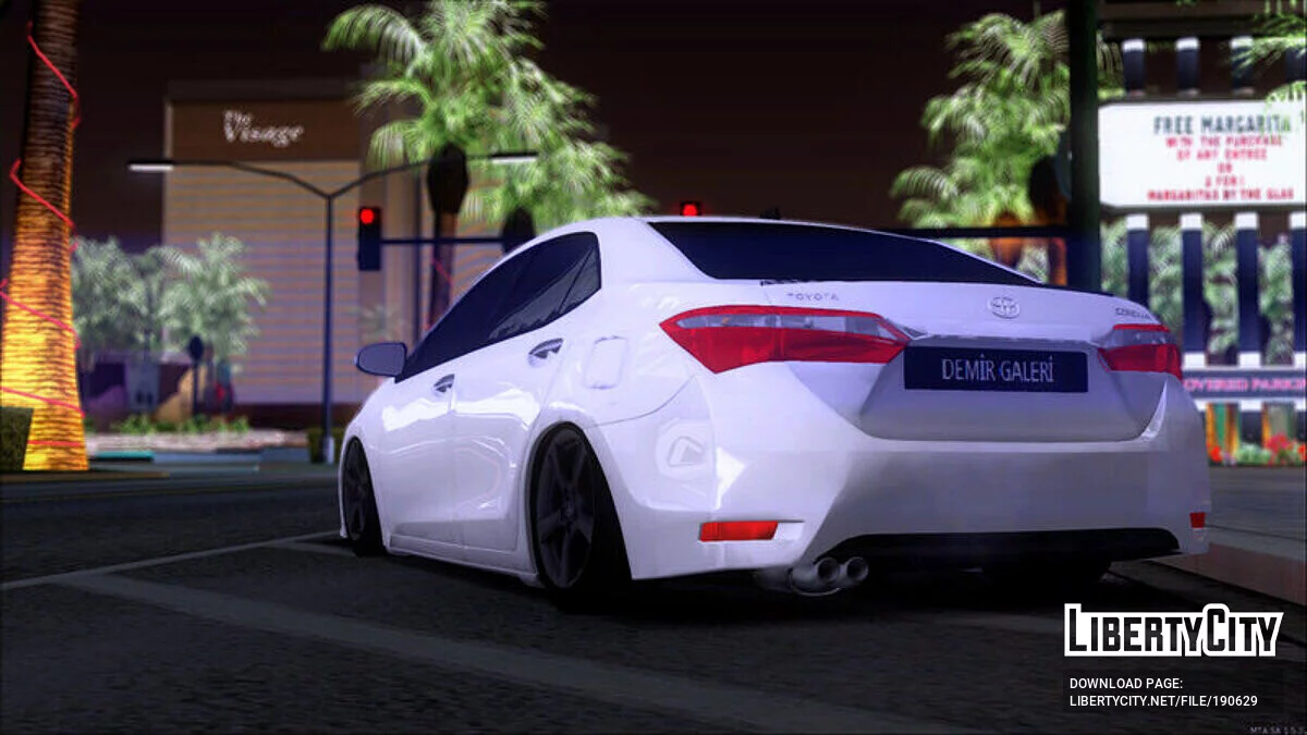 Toyota Corolla 2015 / GTA San Andreas