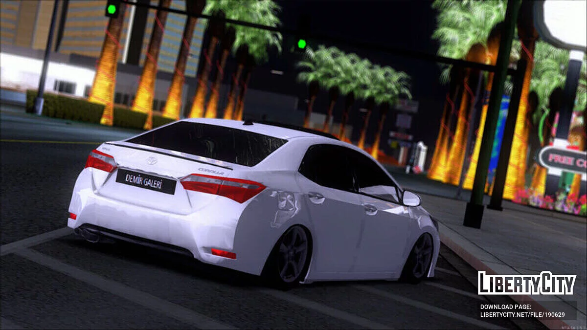 Toyota Corolla 2015 / GTA San Andreas