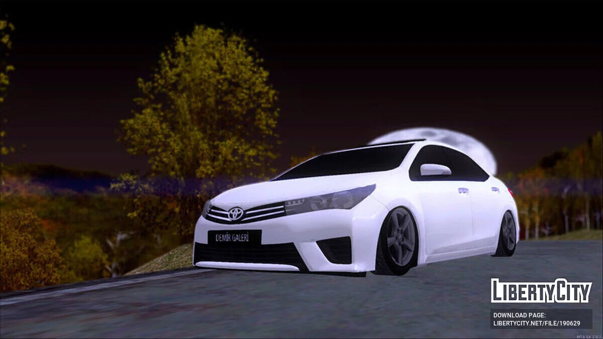 Toyota Corolla 2015 / GTA San Andreas