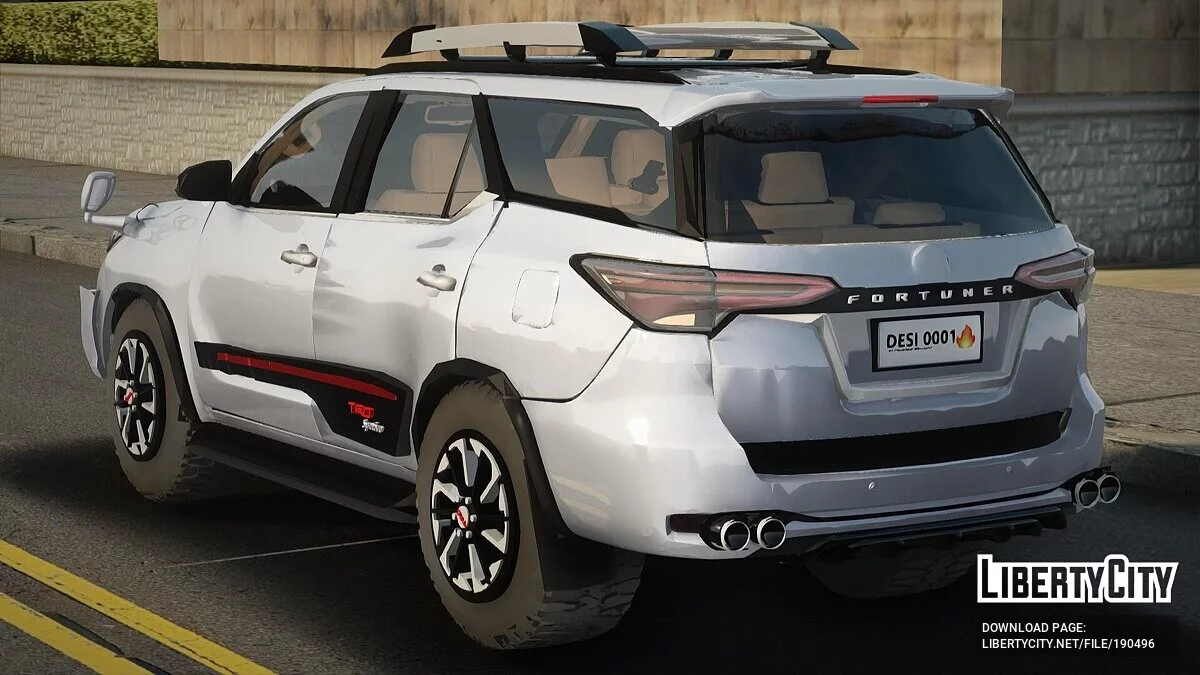 Toyota Fortuner TRD Facelift 2022 (Versão de teste) / GTA San Andreas