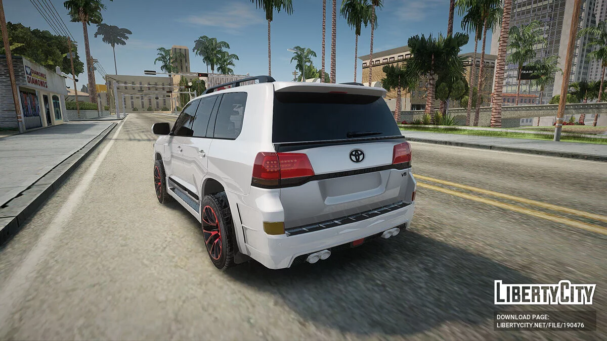 丰田兰德酷路泽 200 Mz Speed / GTA San Andreas