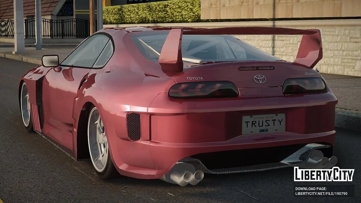 Toyota Supra MK4 NFSUC Tuning / GTA San Andreas