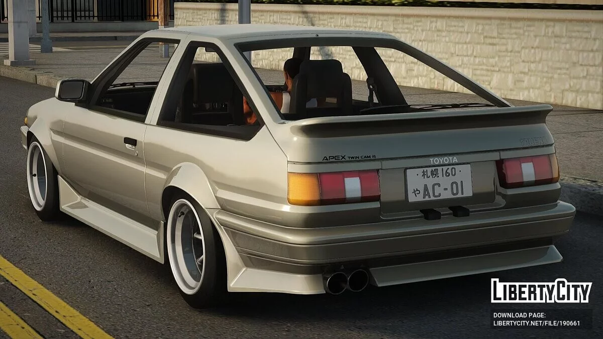 Toyota Trueno AE86 1986 / GTA San Andreas