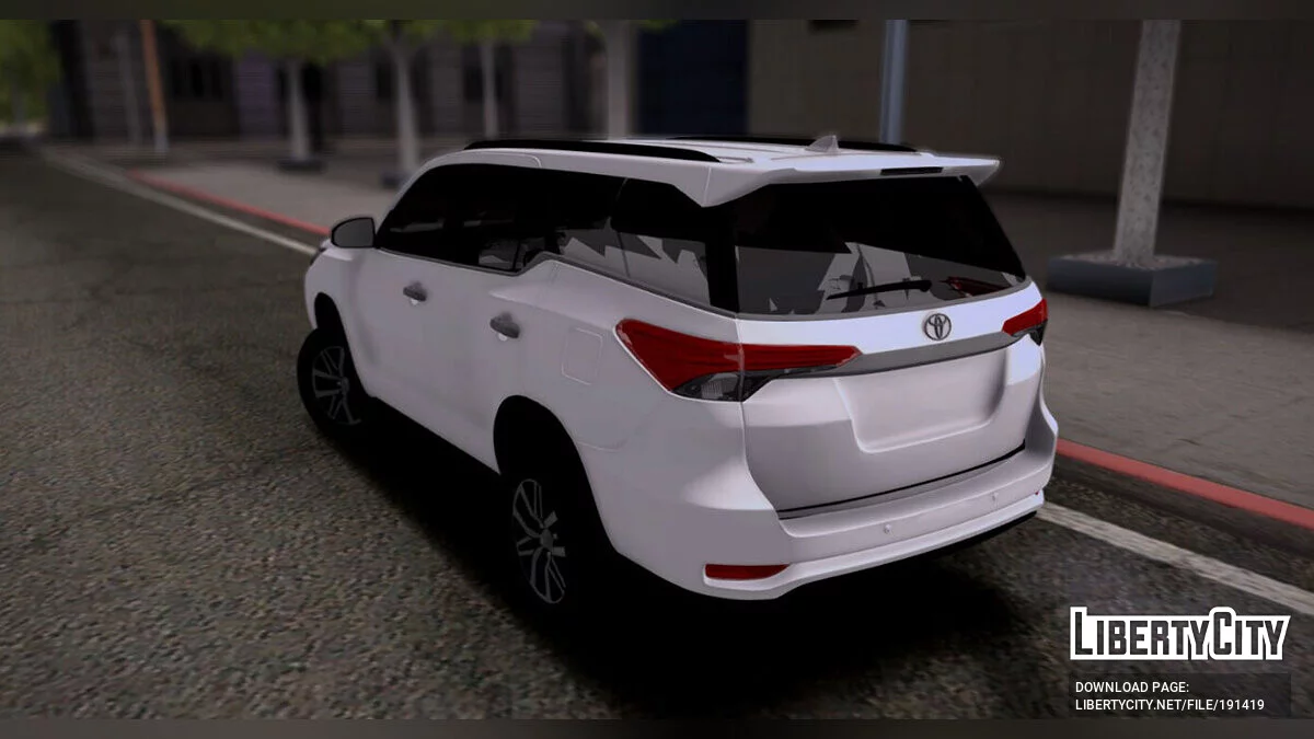 Toyota Fortuner 2017 / GTA San Andreas