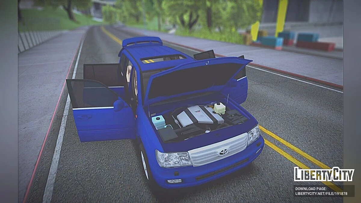 丰田陆地巡洋舰100 / GTA San Andreas