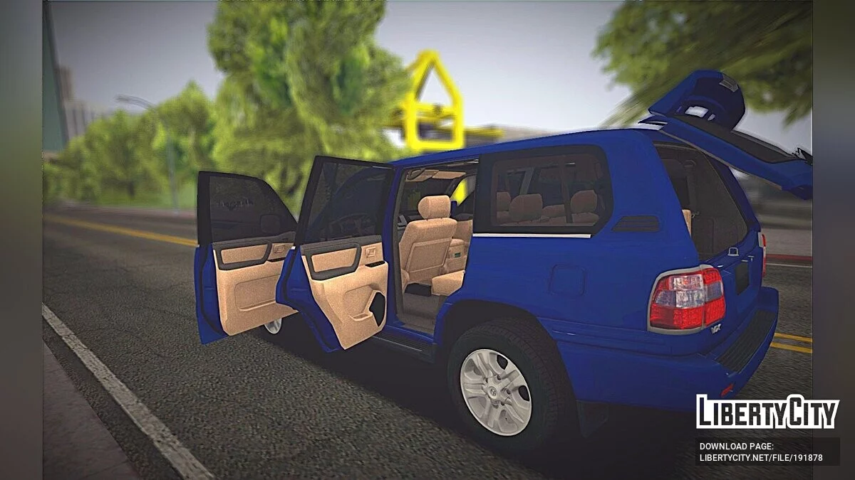 丰田陆地巡洋舰100 / GTA San Andreas