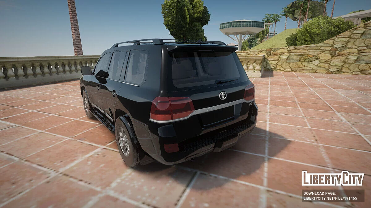 Toyota Land Cruiser 200 V6 4.0 / GTA San Andreas