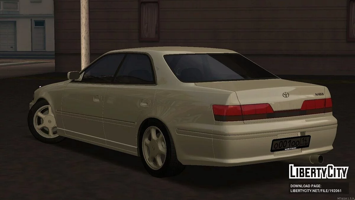 Toyota Mark II + CCD / GTA San Andreas