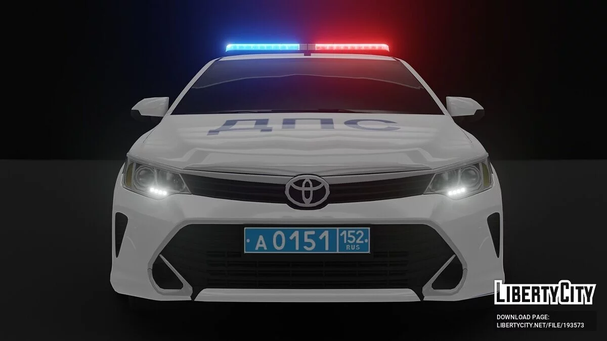 Toyota Camry 2017 ГИБДД / GTA San Andreas