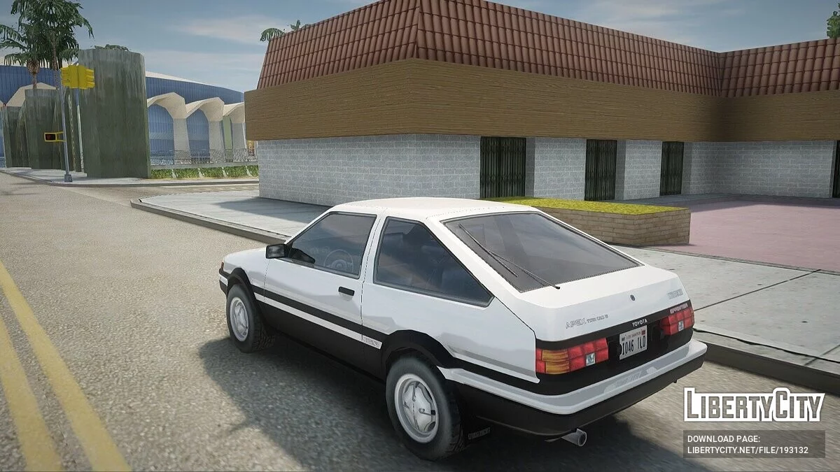 Toyota Sprinter Trueno ae85 / GTA San Andreas