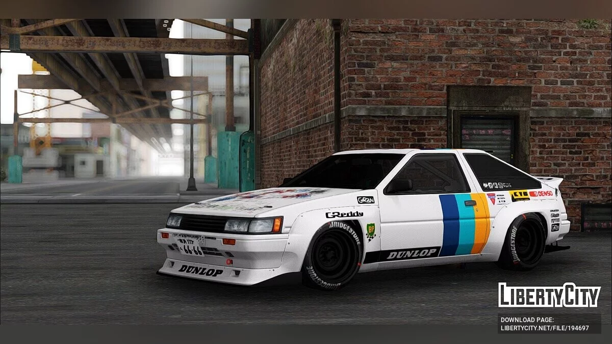 Toyota Corolla Levin AE86 / GTA San Andreas