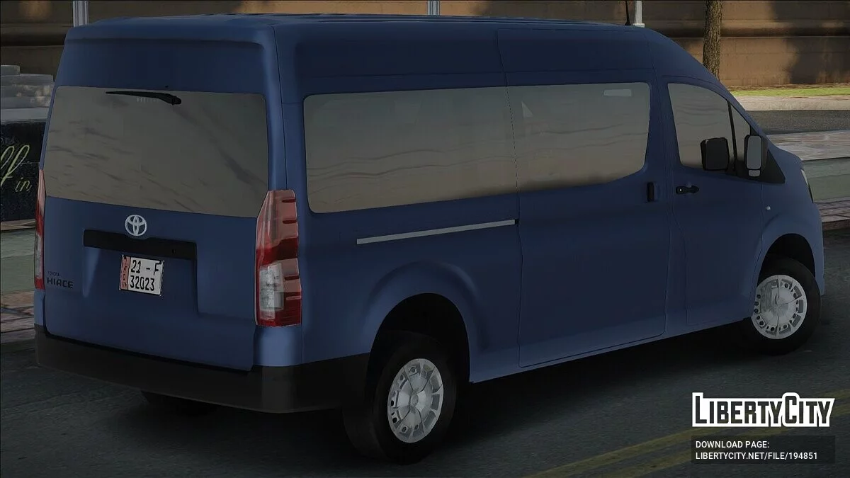 Toyota Hiace 2023 Irakischer Bus / GTA San Andreas