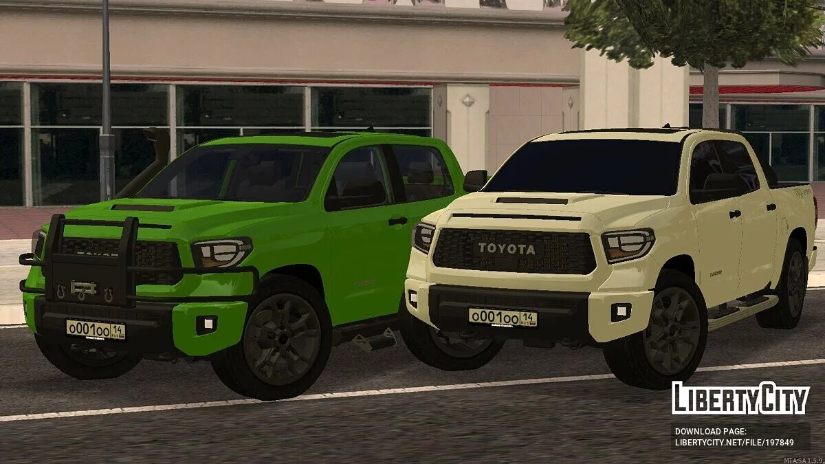 Toyota Tundra + CCD / GTA San Andreas