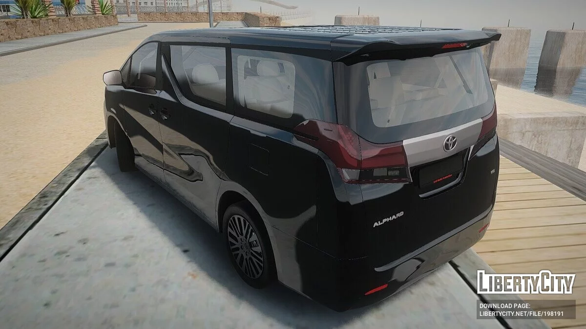 丰田埃尔法 III 2015 / GTA San Andreas