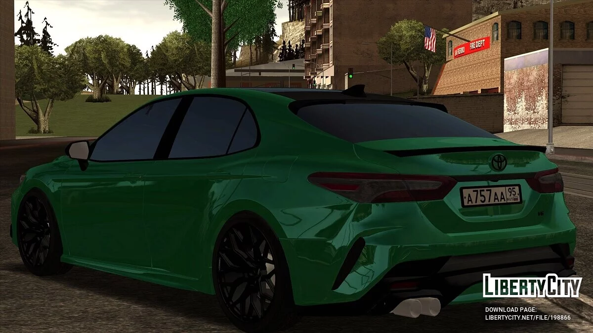Toyota Camry V70 Khann 2018 / GTA San Andreas