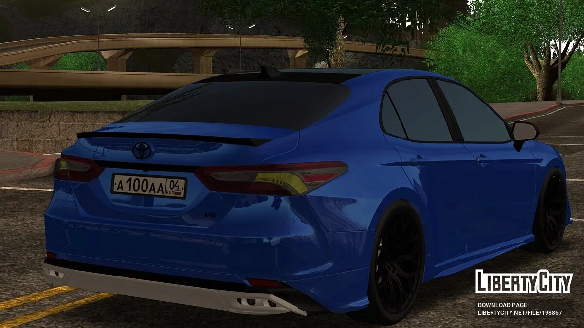 Toyota Camry V70 Modelista 2018 / GTA San Andreas