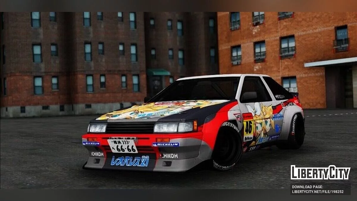 Toyota Corolla Levin AE86 / جي تي إيه سان أندرياس