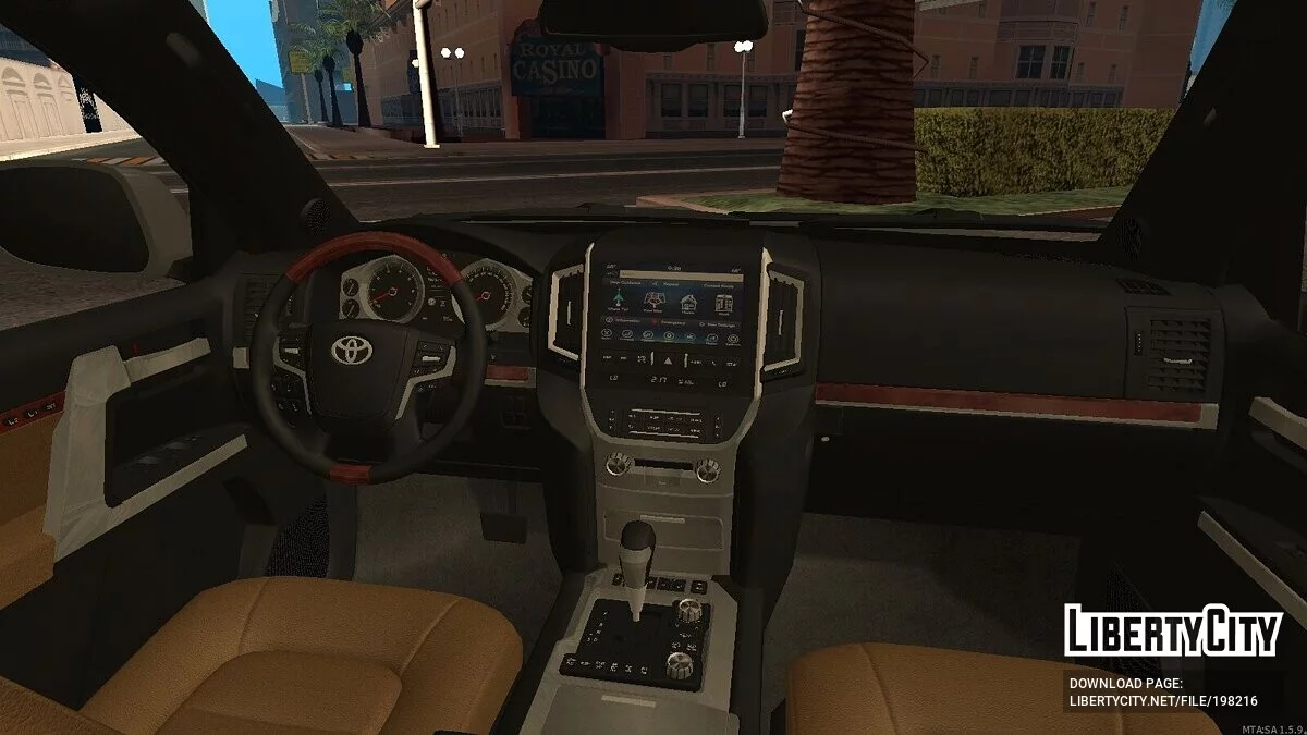 Toyota Land Cruiser 200 + CCD / GTA San Andreas