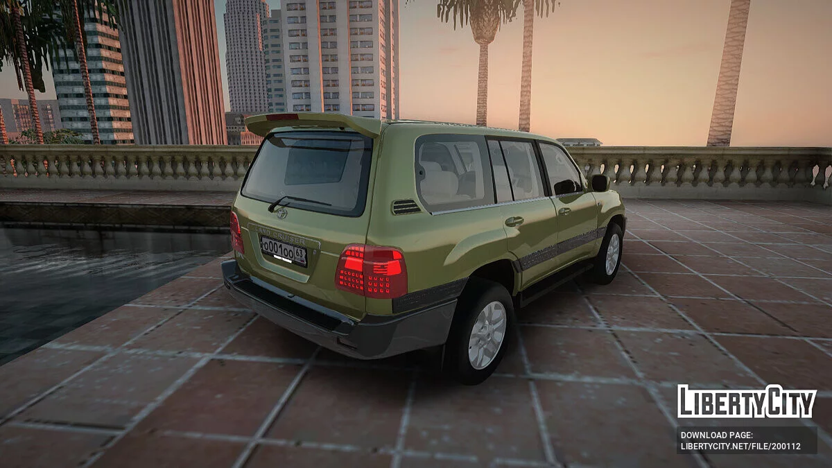 Toyota Land Cruiser 100 / GTA San Andreas
