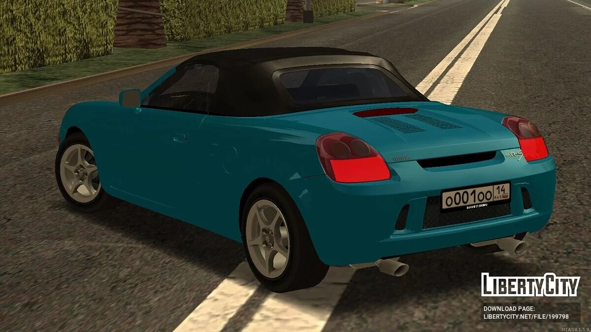Toyota MR2 + CCD / GTA San Andreas
