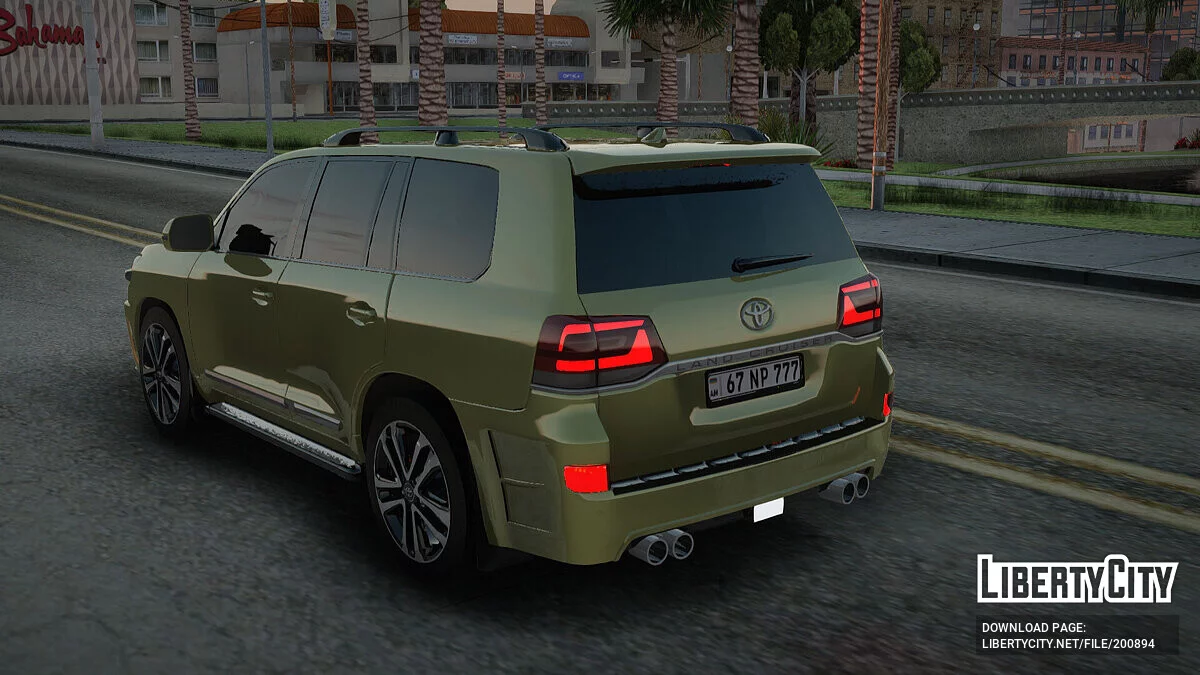 Toyota Land Cruiser 200 2017 Armenian / GTA San Andreas