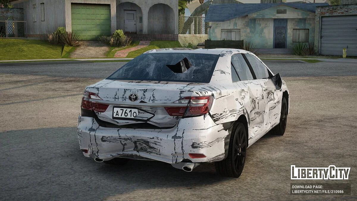 Toyota Camry 2016 Crashed / GTA San Andreas