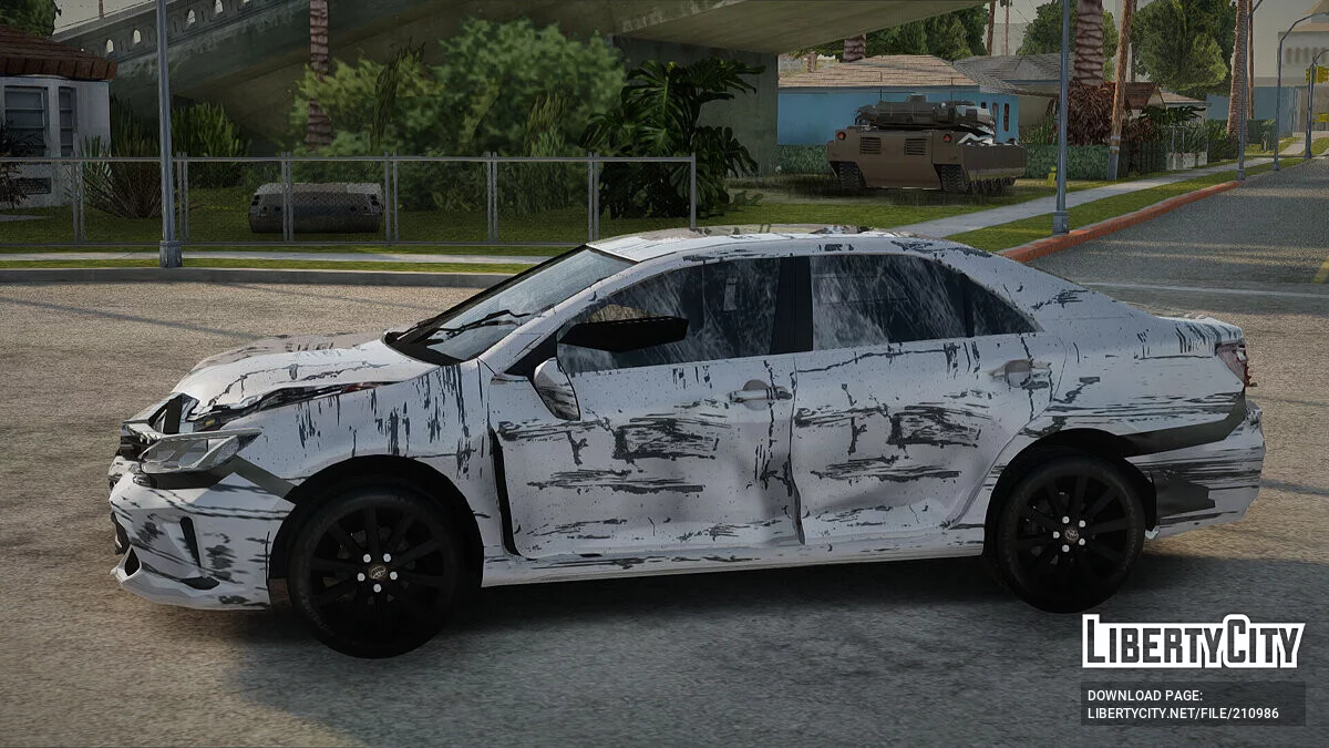 Toyota Camry 2016 Crashed / GTA San Andreas